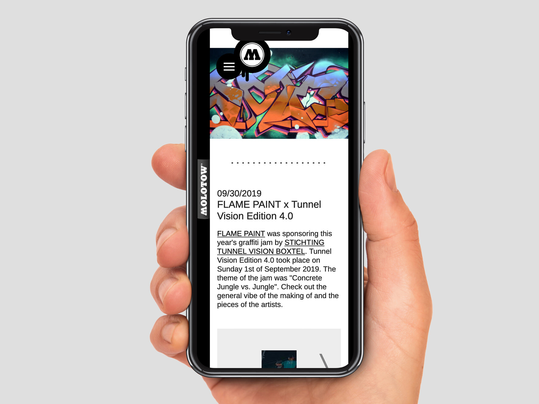 Flame Paint x Tunnel Vision Edition 4.0 Flame Paint x Tunnel Vision Edition 4.0